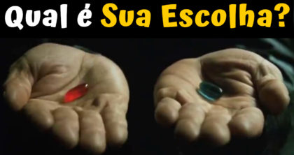 A VIDA É FEITA DE ESCOLHAS - QUAL É A SUA?